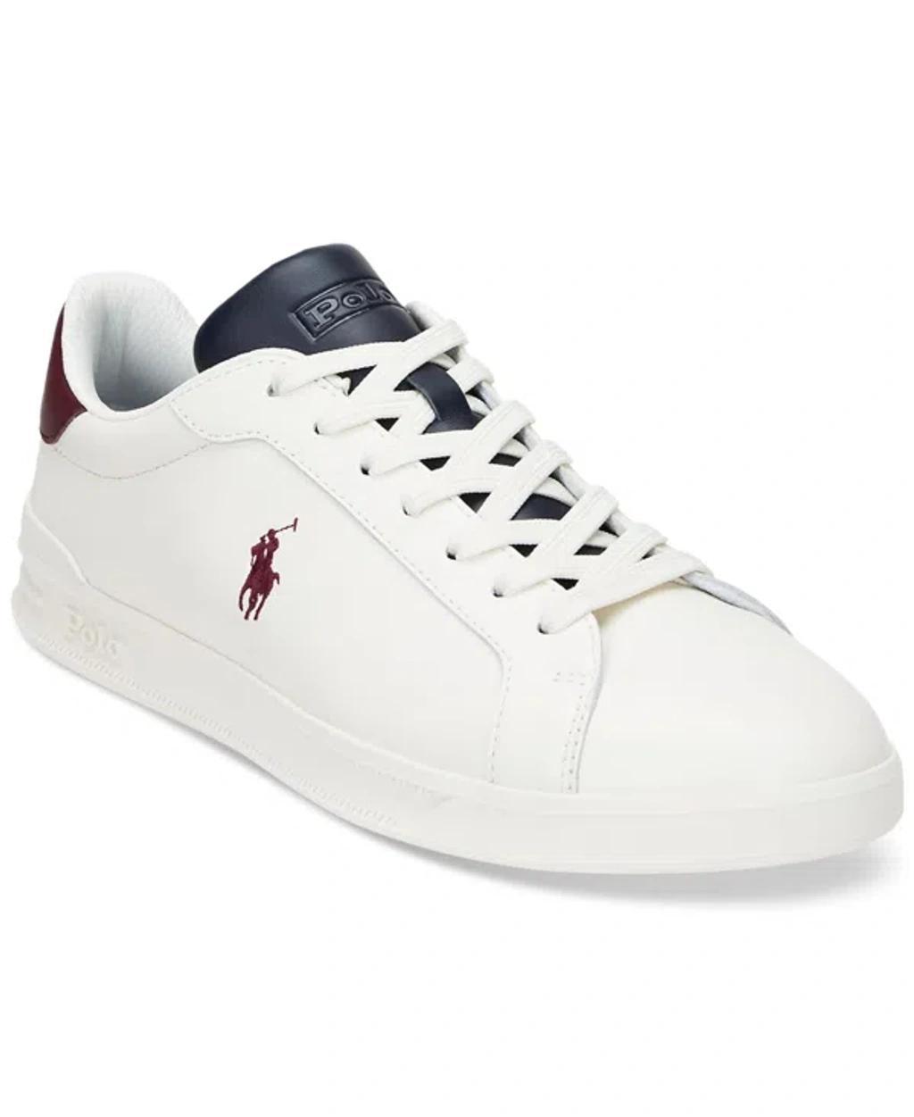 Polo Ralph Lauren Mens Heritage Court II Leather Sneakers Product Image