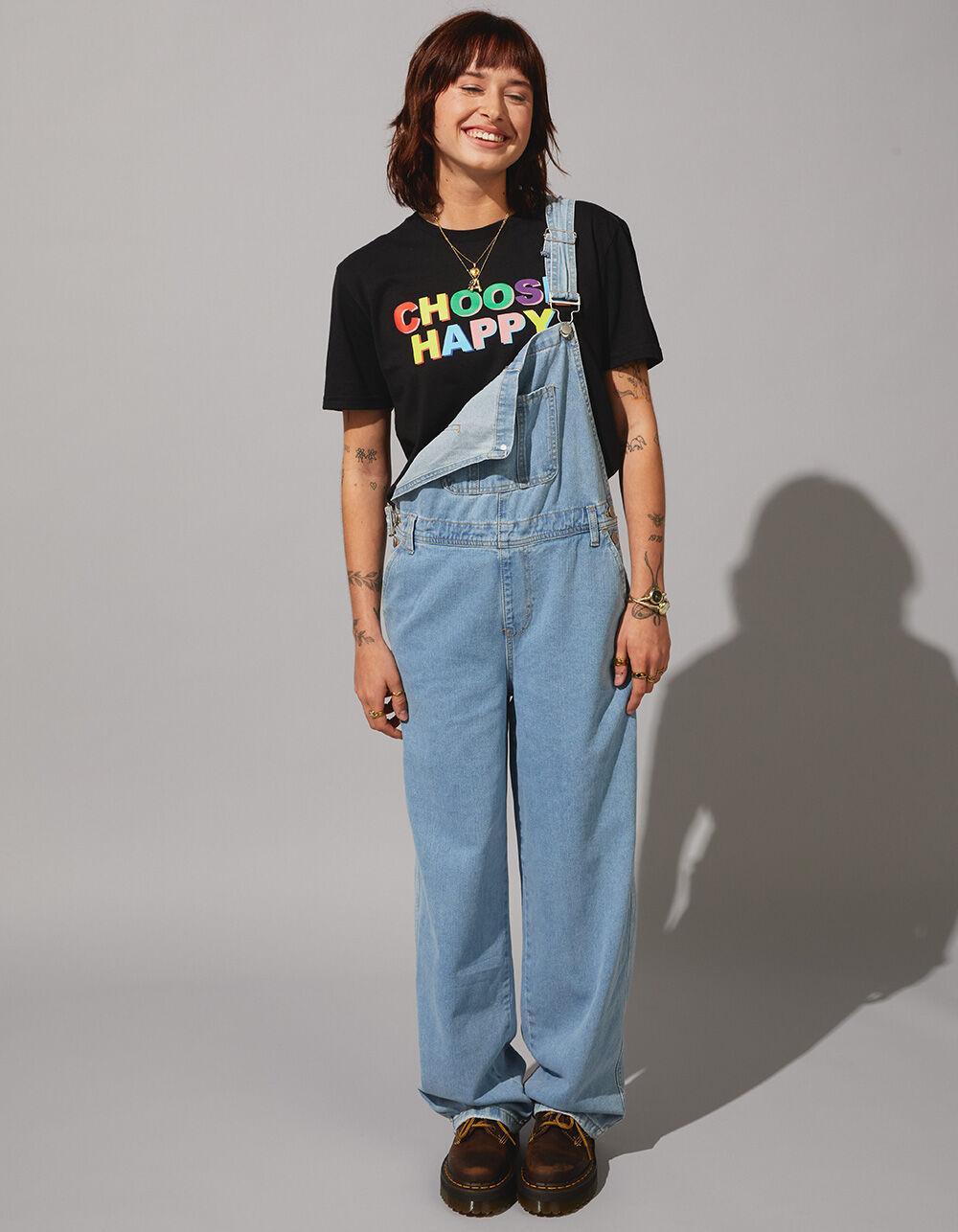 THE PHLUID PROJECT Choose Happy Pride Tee - BLACK Product Image