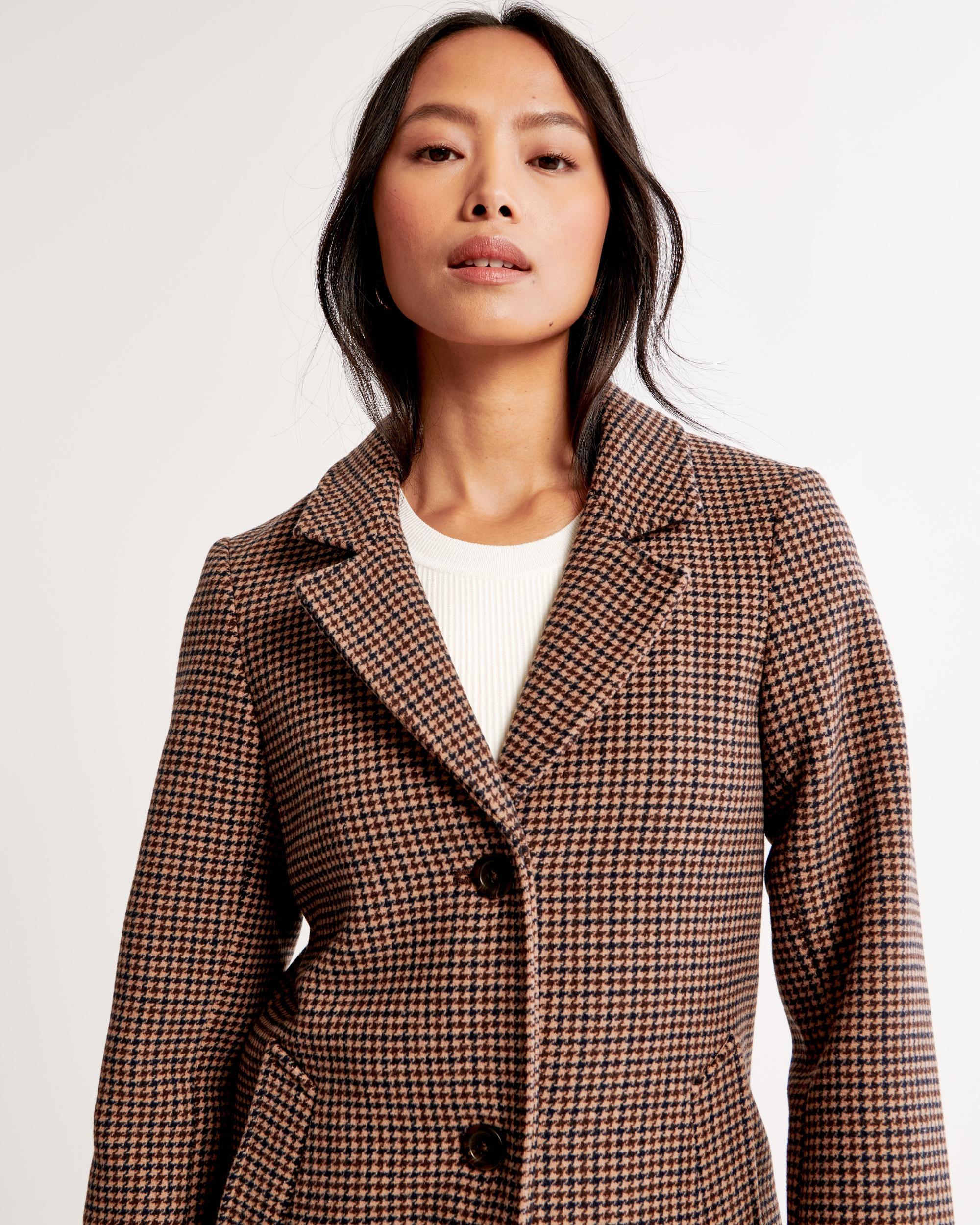Wool-Blend Dad Coat Product Image