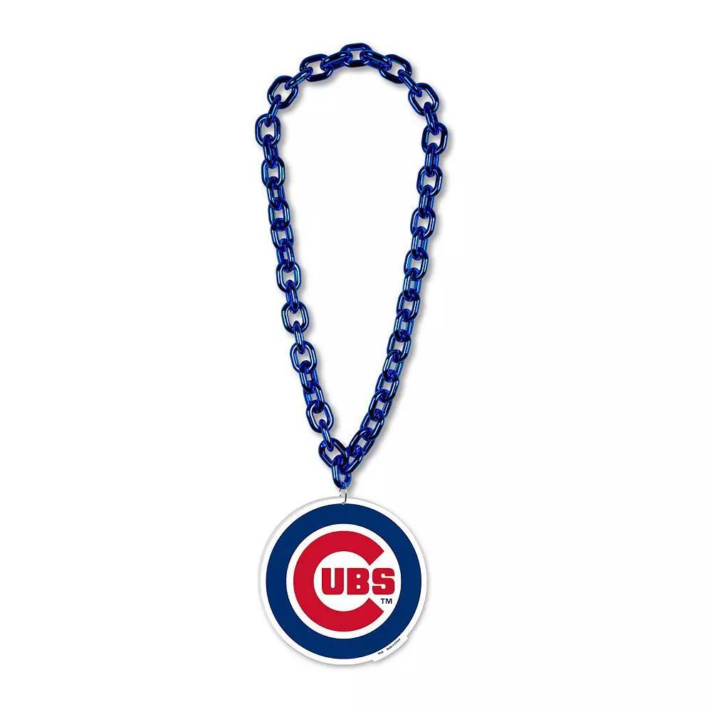 WinCraft Chicago Cubs Big Chain Logo Necklace, Men's, Team Product Image
