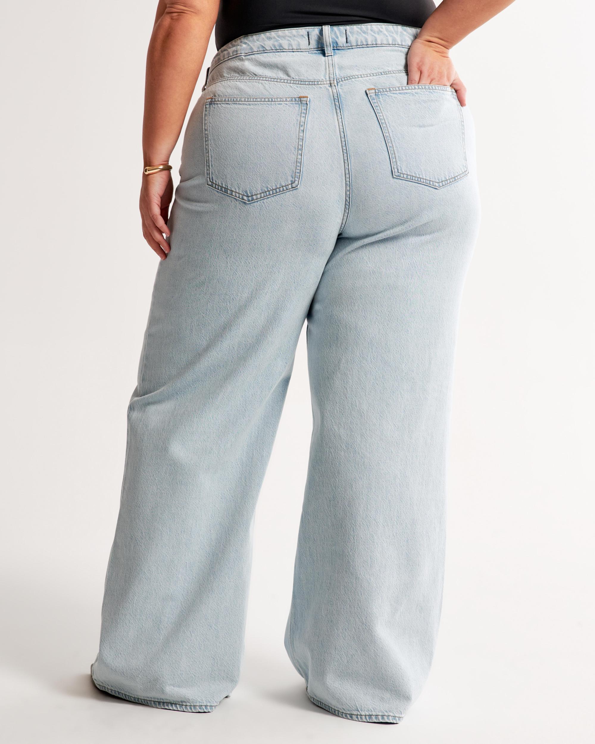 Curve Love High Rise Wide Leg Jean Product Image