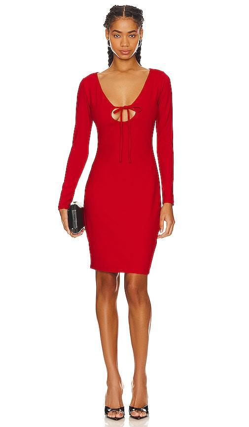 Circle Tie Midi Dress Susana Monaco Product Image