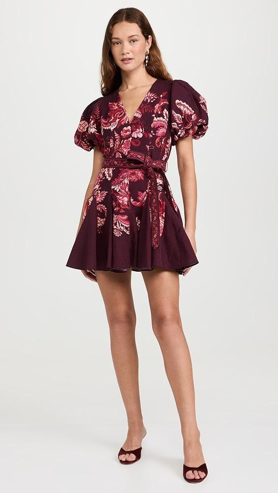 Hemant and Nandita Short Dress With Belt | Shopbop Product Image