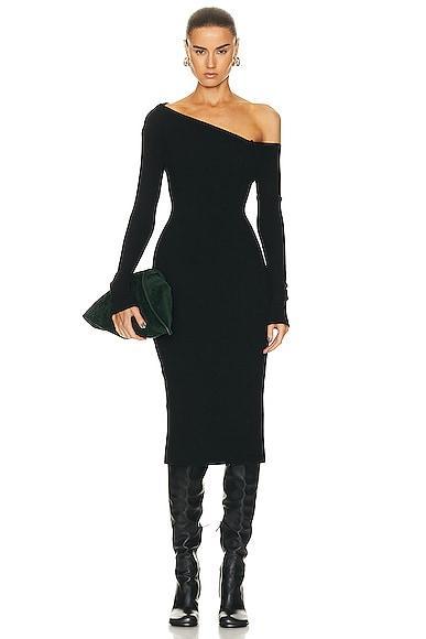 Enza Costa Knit One Shoulder Dress Product Image