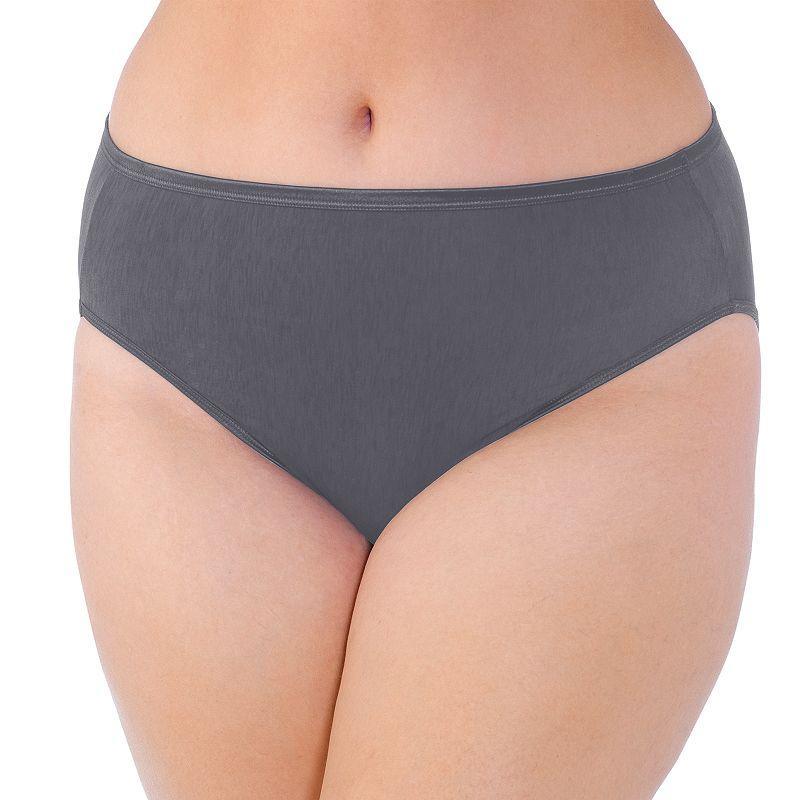 Plus Size Vanity Fair Lingerie Illumination Hi Cut Panty 13810, Womens Product Image