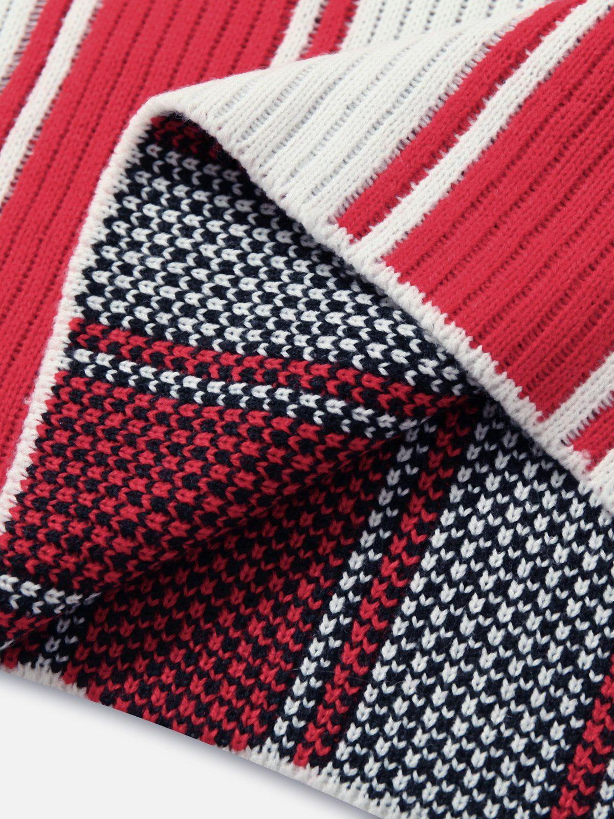 Aelfric Eden Number Stripe Graphic Knit Tee Product Image