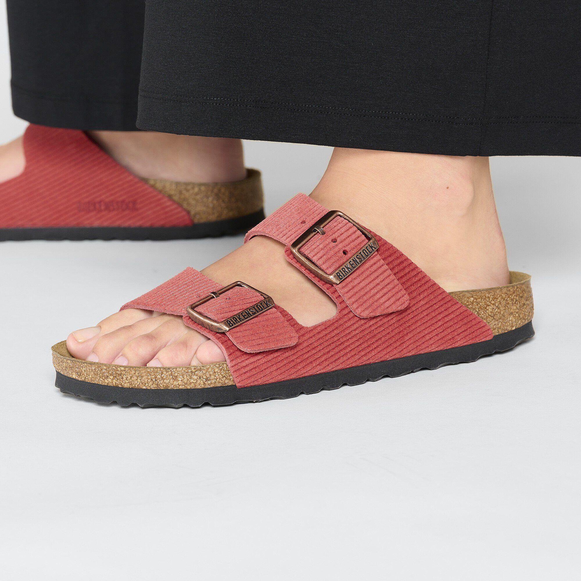 Arizona Suede Embossed Corduroy Sienna Red Product Image