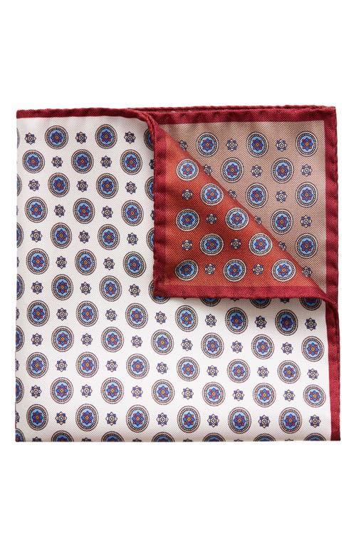 Eton Four Medallion Silk Pocket Square Product Image