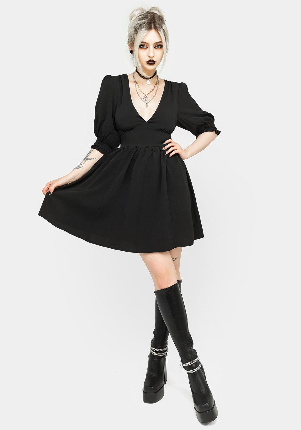 Divination Textured Mini Dress Product Image