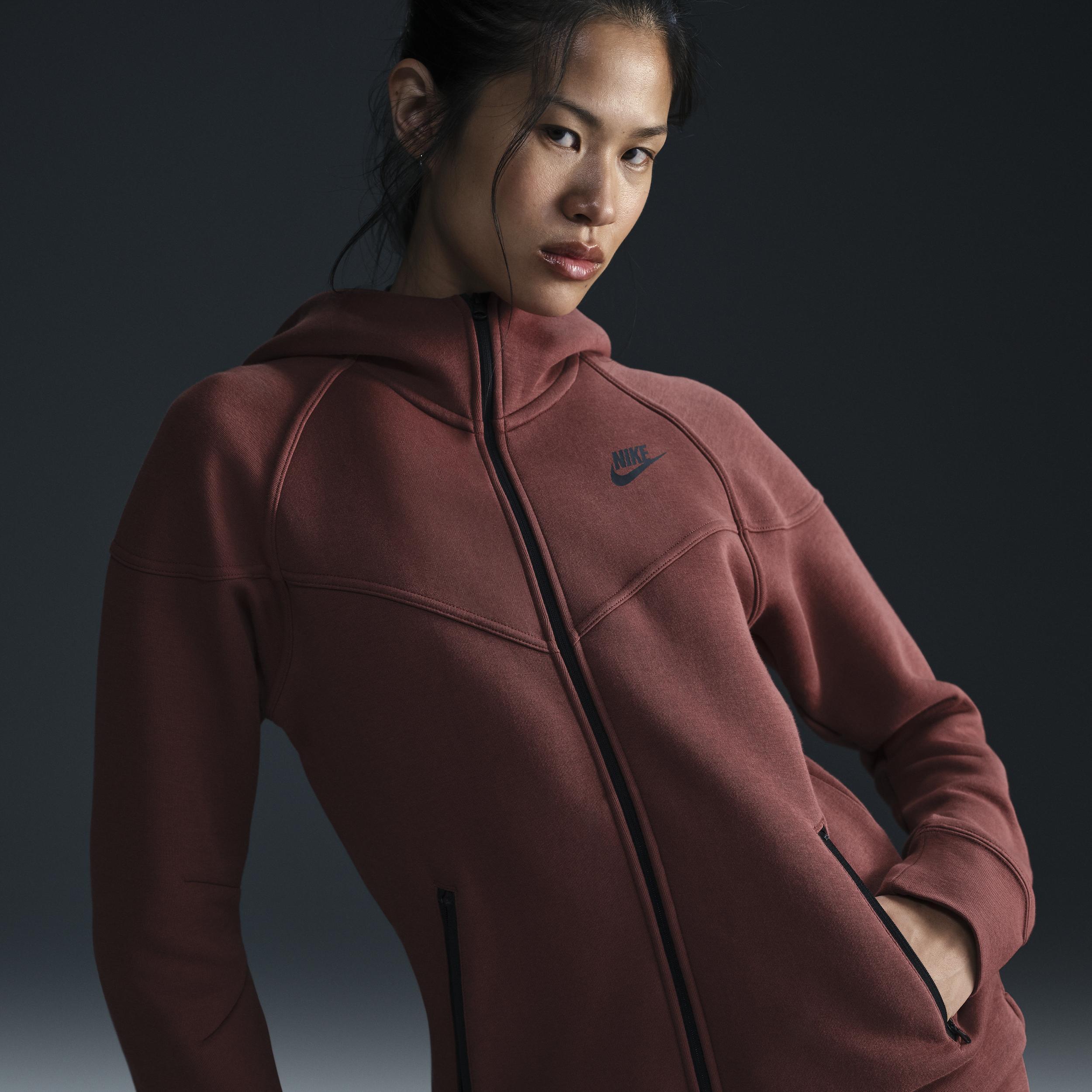 Womens Nike Sportswear Tech Fleece Windrunner Full-Zip Hoodie Product Image
