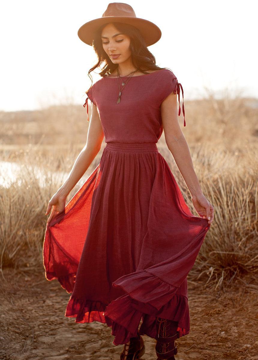 Gia Dress in Mesa Rose Female Product Image