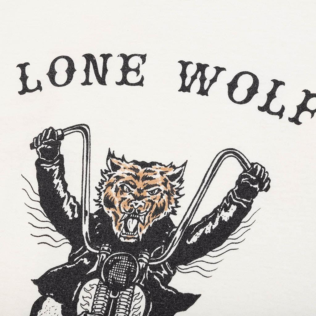 Lone Wolf Tee - Light Archival White Male Product Image