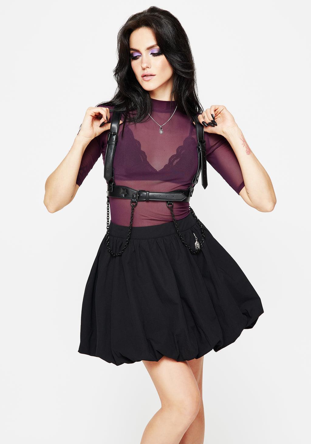 Aranya Puff Micro Mini Skirt Product Image