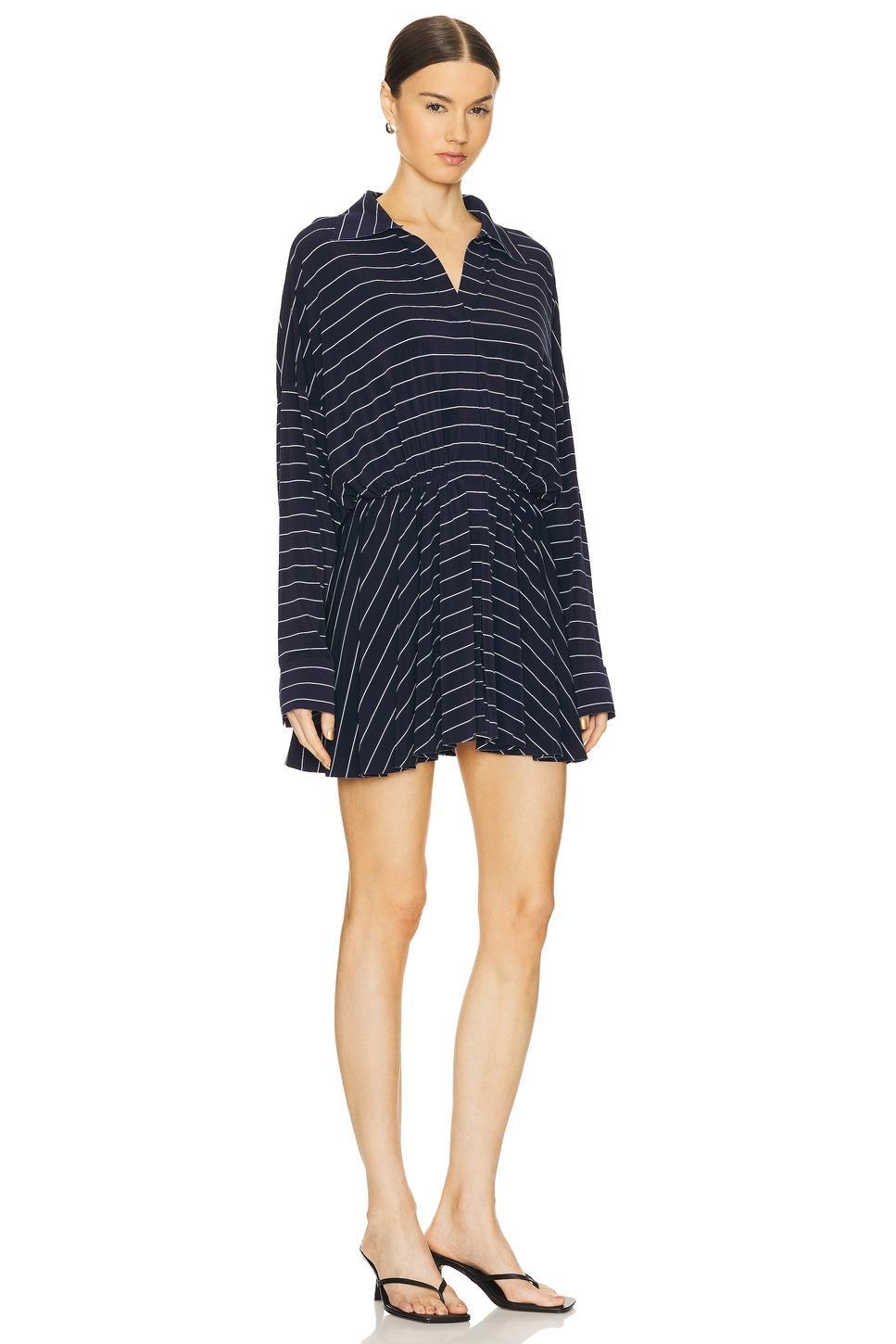Super Oversized Shirt Flared Mini Dress Norma Kamali Product Image
