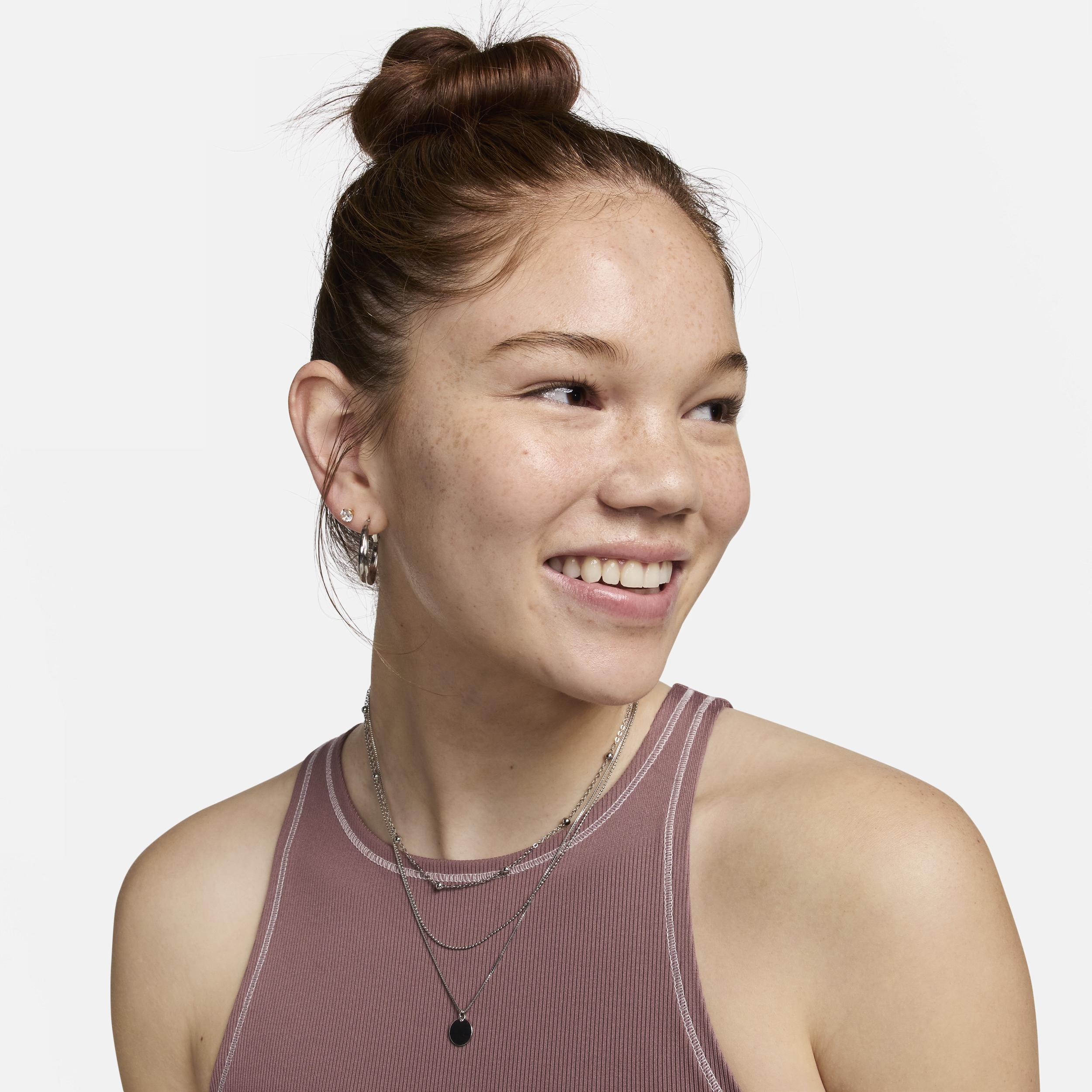 Nike One Fitted Women's Dri-FIT Ribbed Tank Top Product Image