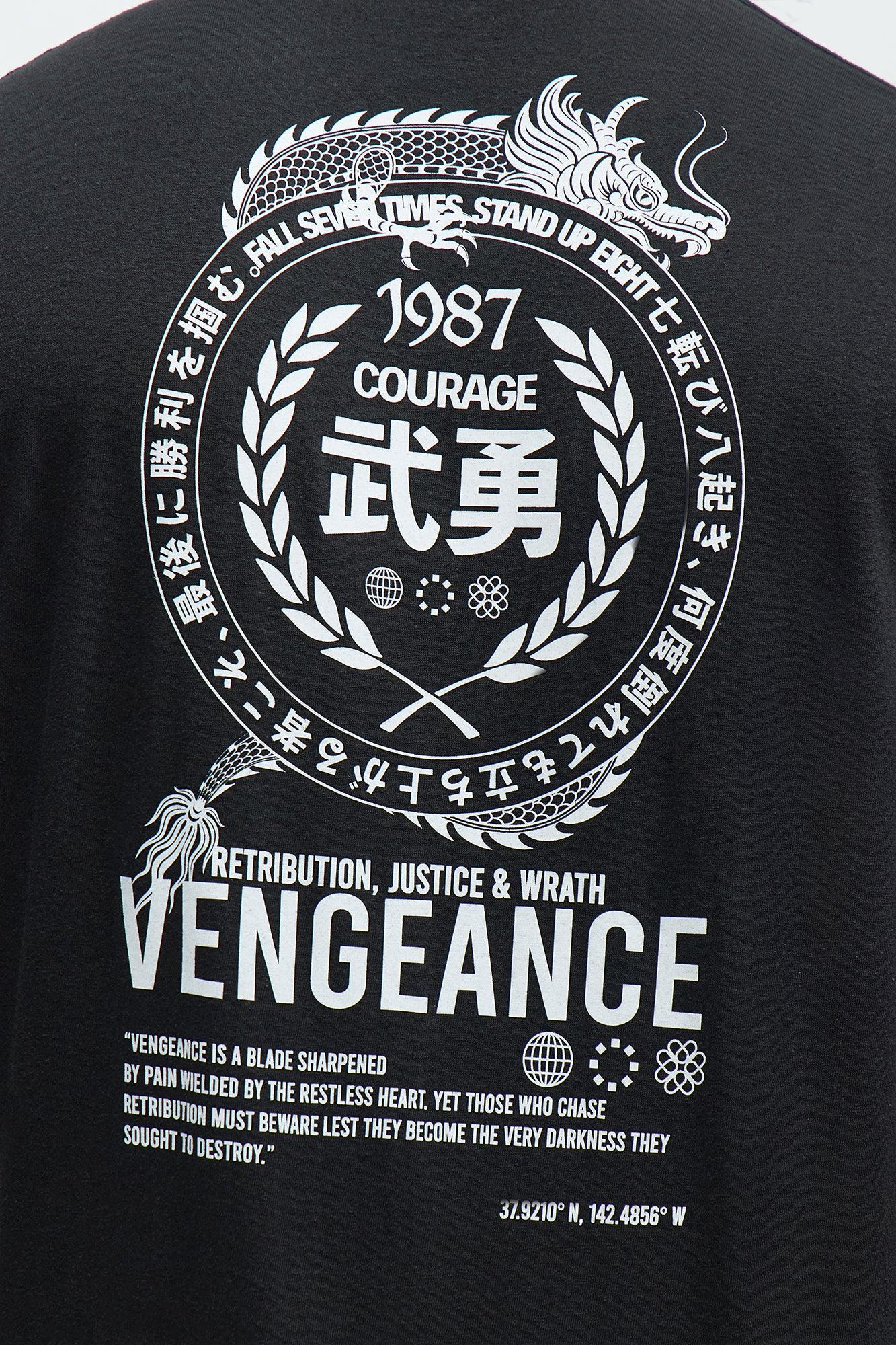 Vengeance Courage 1987 Short Sleeve Tee - Black Product Image