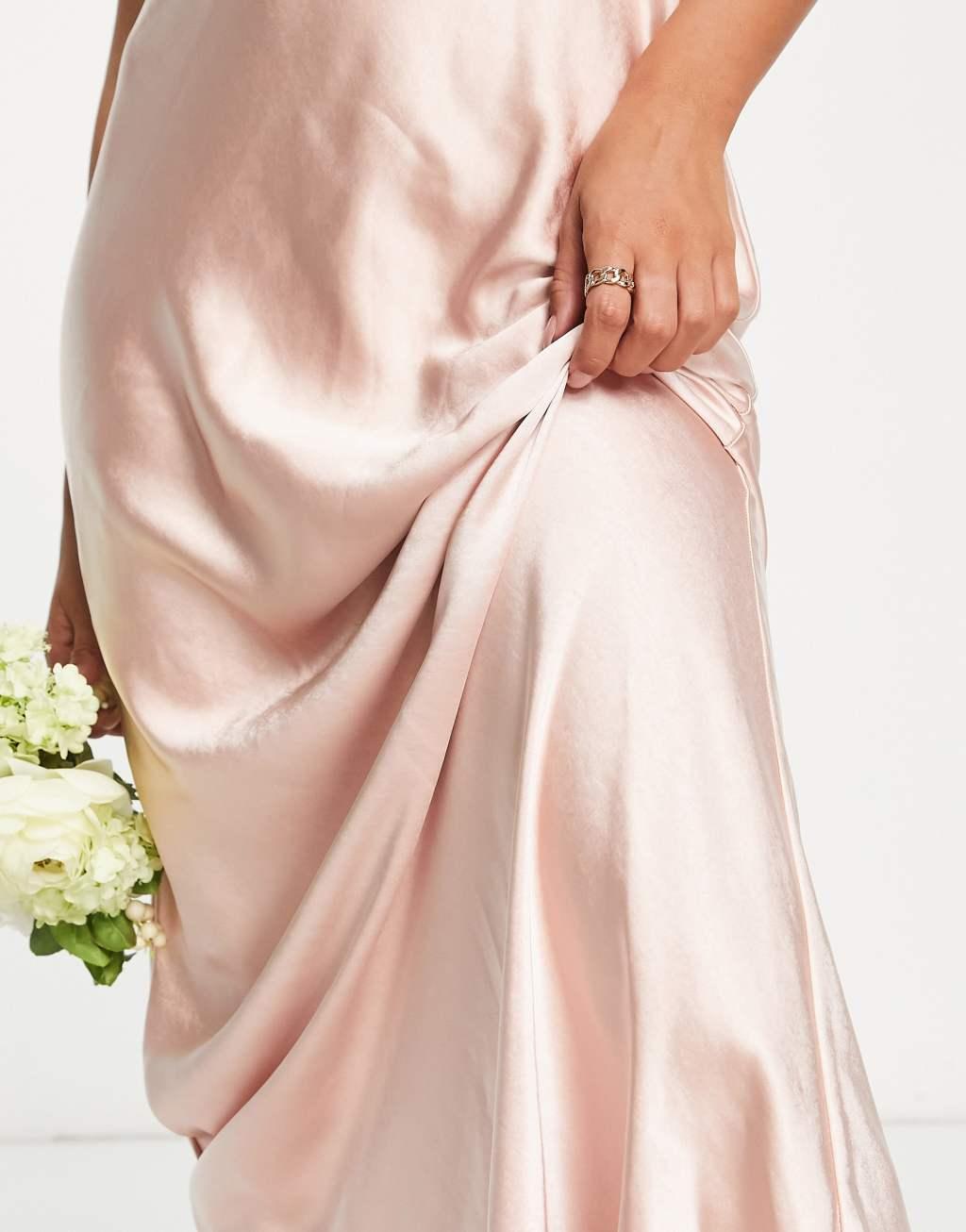 Pretty Lavish Keisha cowl neck maxi dress Product Image