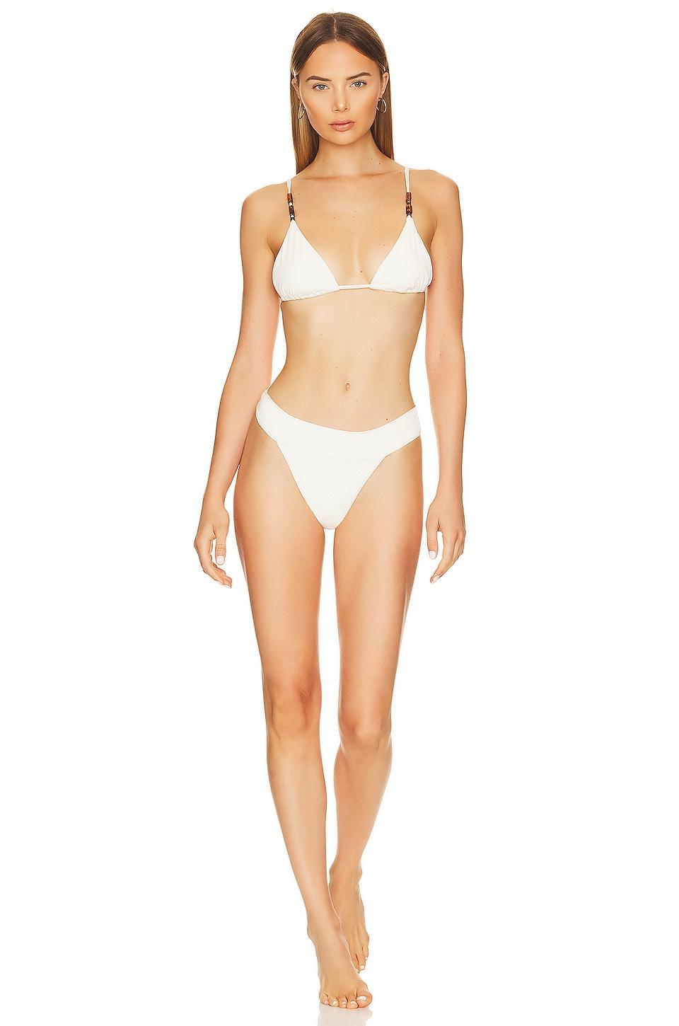 Cheeky High Leg Bikini Bottom WeWoreWhat Product Image