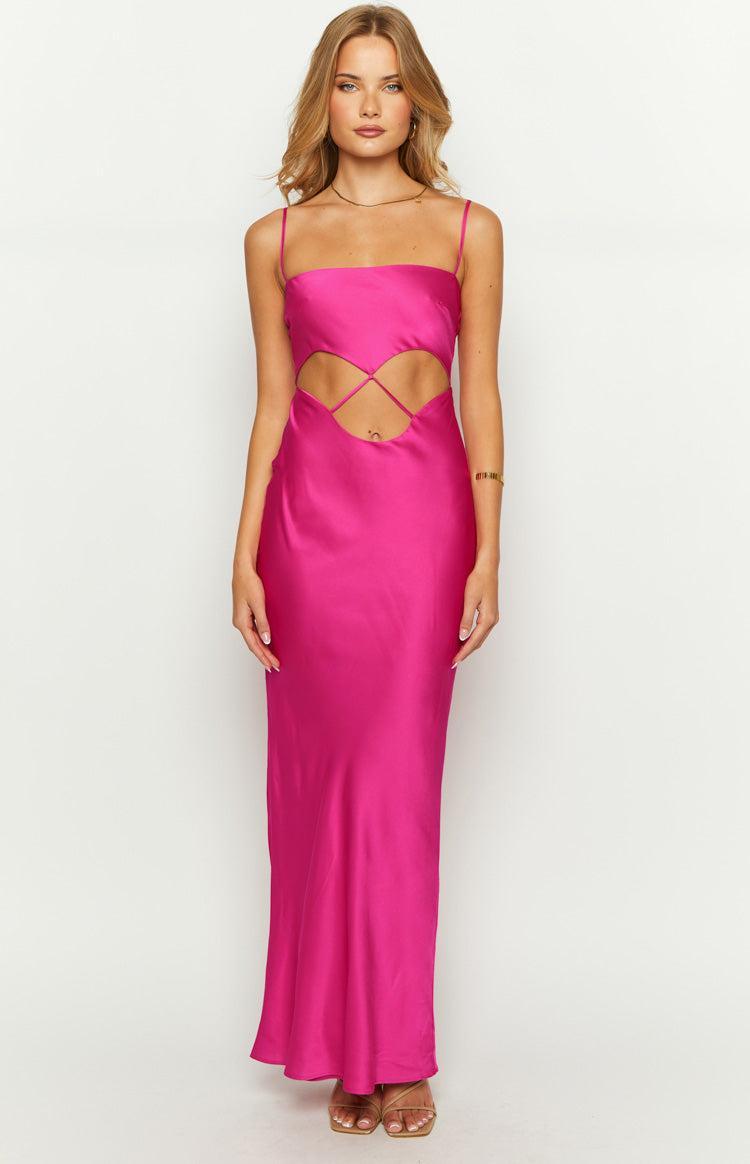 Kimmi Pink Maxi Dress Product Image