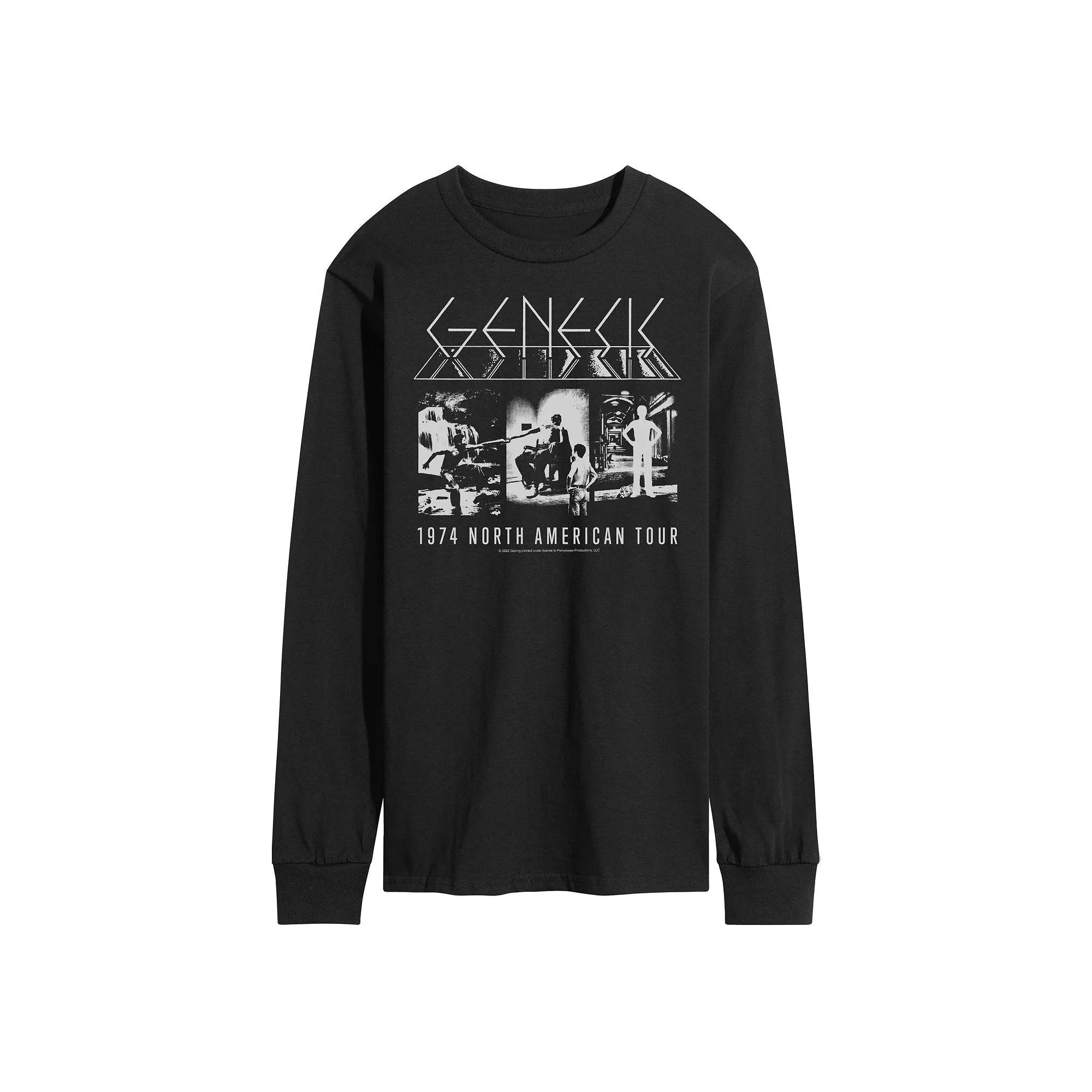 Mens Dr. Seuss The Grinch Coffee And Dog Grid Long Sleeve Graphic Tee Product Image