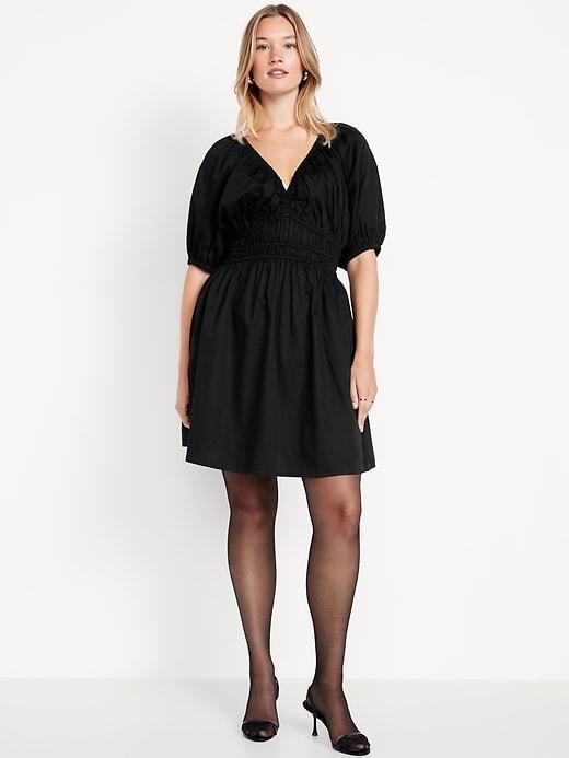 Waist-Defined Mini Dress Product Image