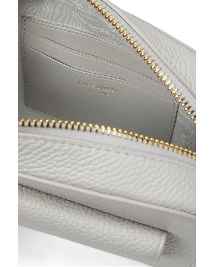 Hudson Colorblocked Pebbled Leather Messenger Crossbody Product Image