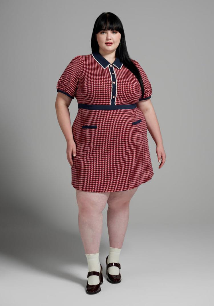Scholastic Classic Collared Mini Dress Product Image