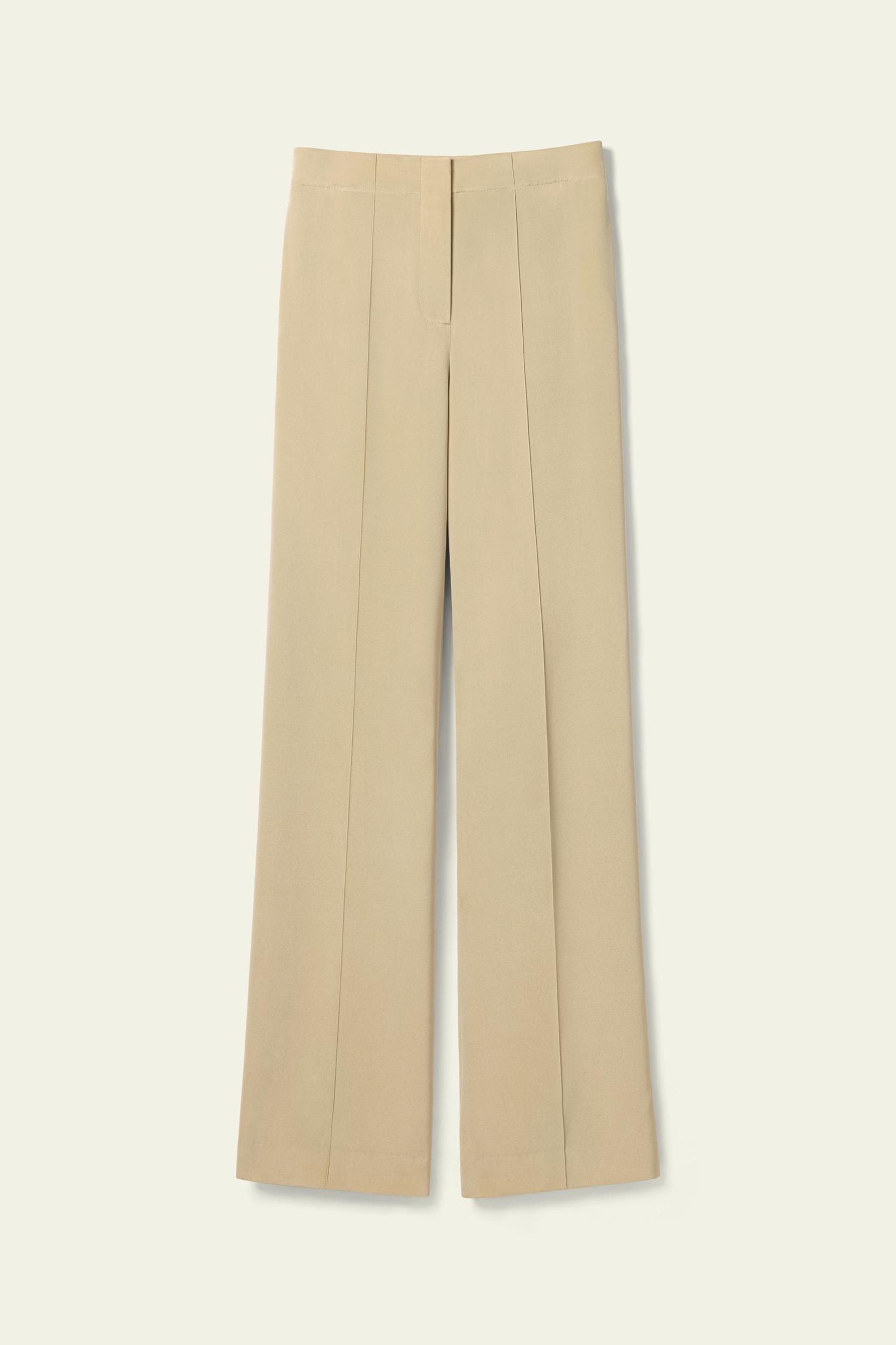 Minimalist Silk Crêpe Pant Product Image