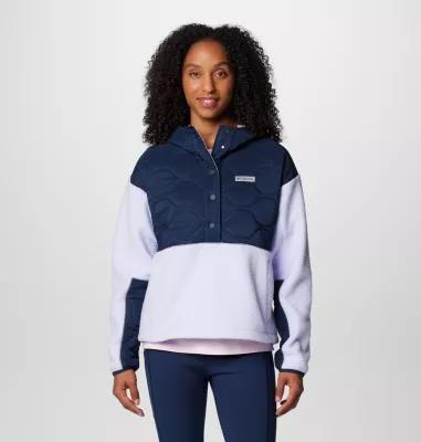 Womens Columbia Cloud Point Hooded Fleece Pullover Jacket Product Image