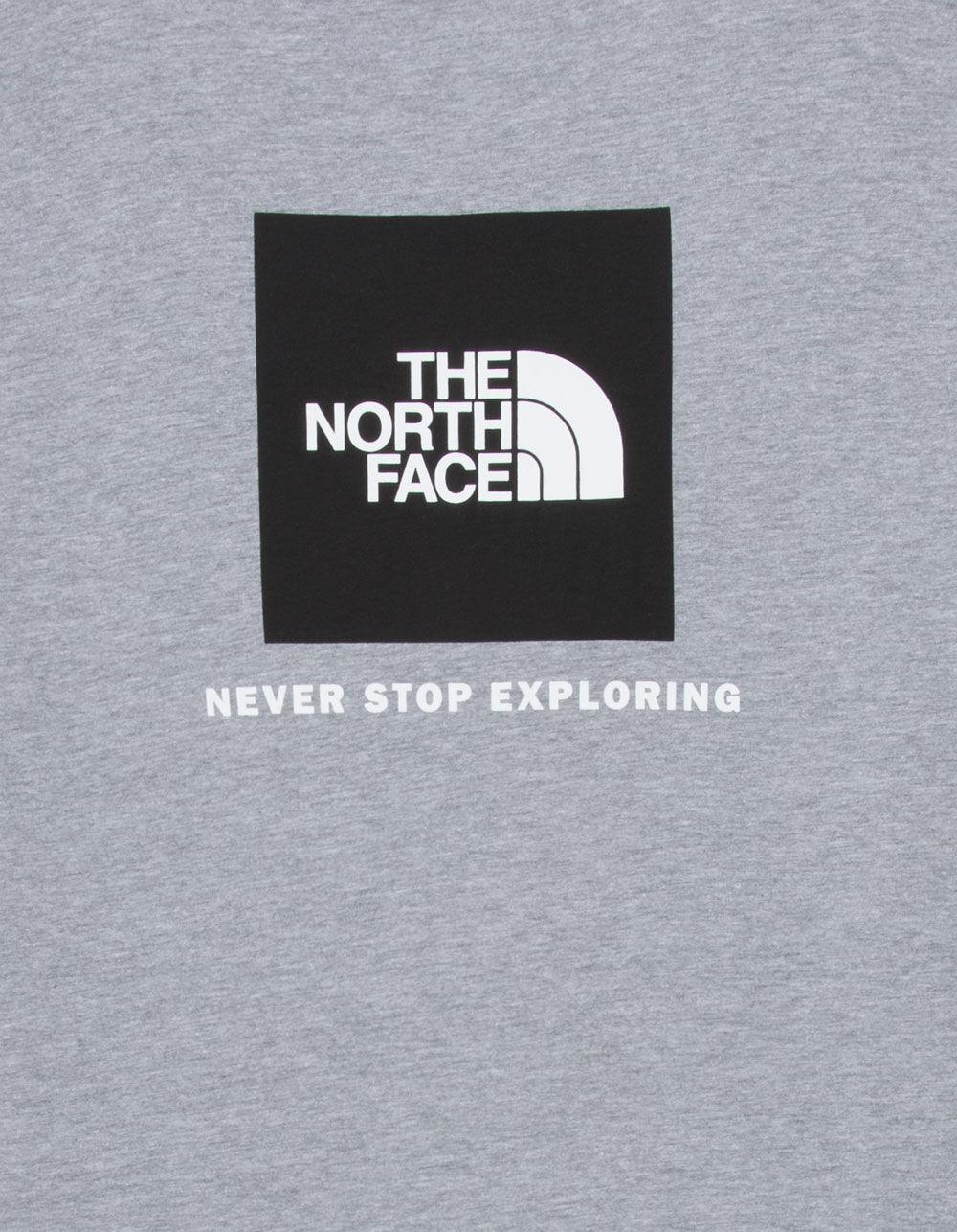 THE NORTH FACE Box NSE Mens Tee  - HEATHER GRAY Product Image
