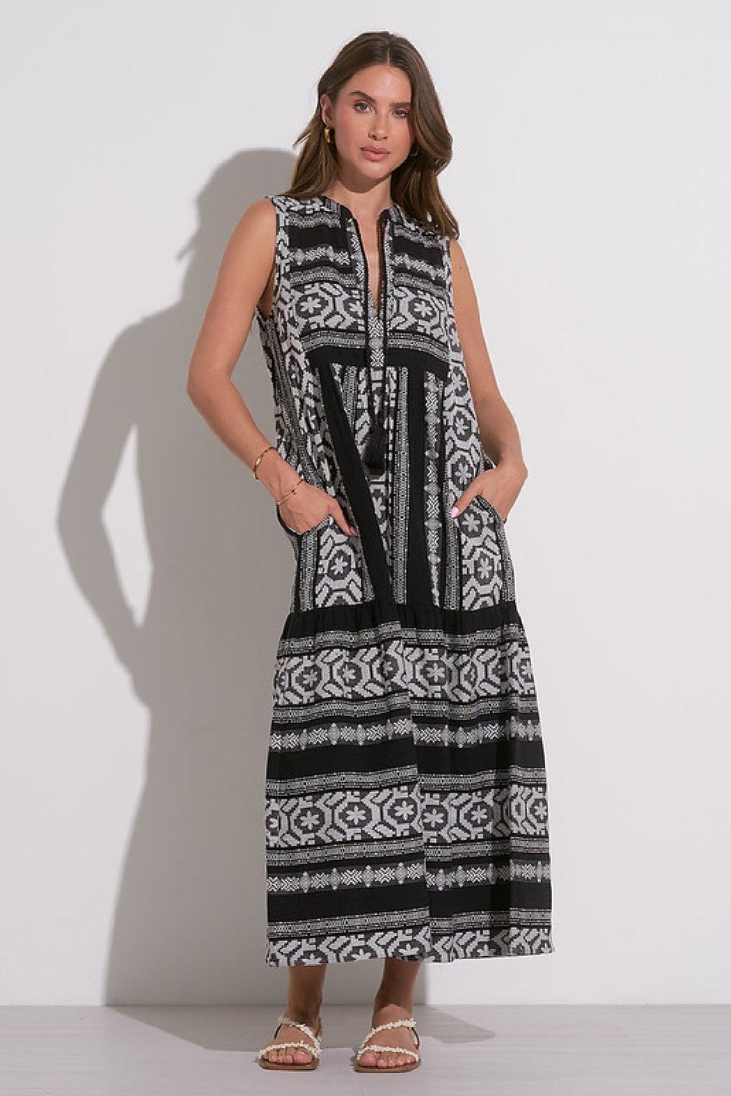 Harlow Black Pocketed Dress Product Image