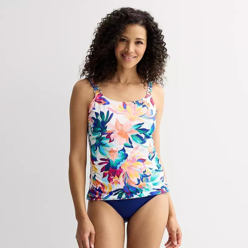 Womens Bal Harbour Ring Tankini Top Product Image