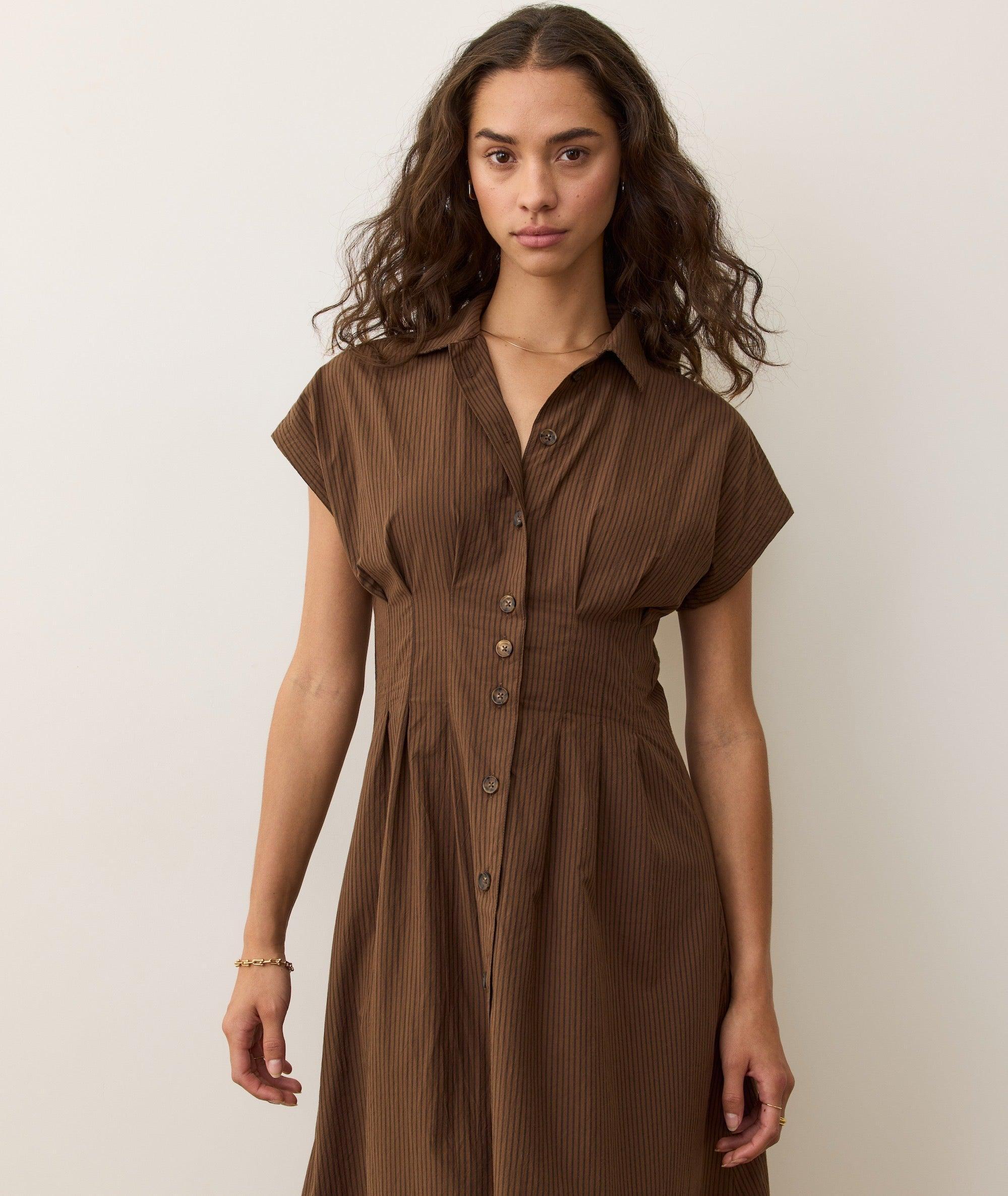 Arden Midi Shirt Dress Product Image