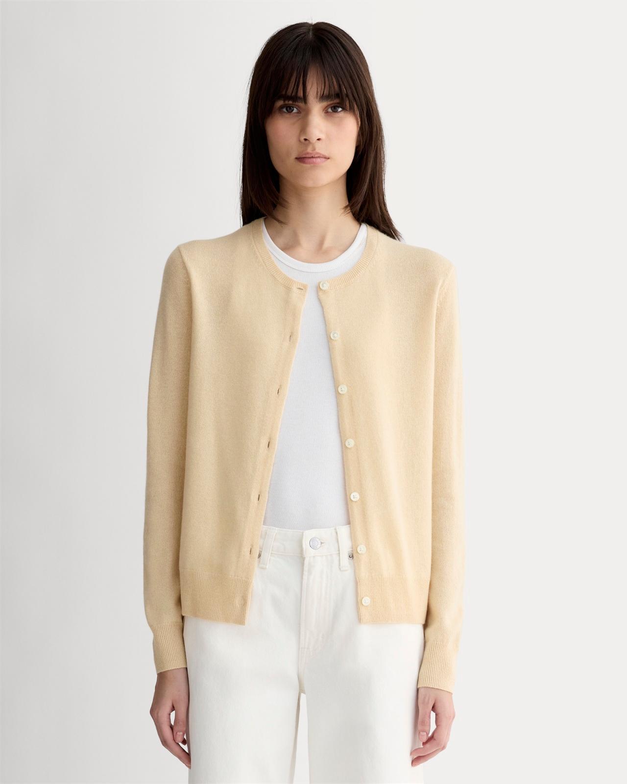 The Classic Cardigan in Cashmere Product Image