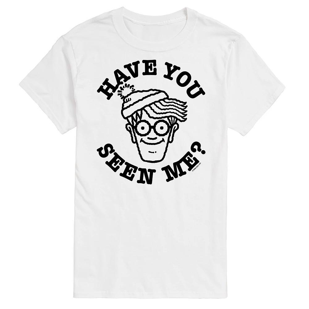 Mens Wheres Waldo Have You Seen Me Graphic Tee Ivory Product Image