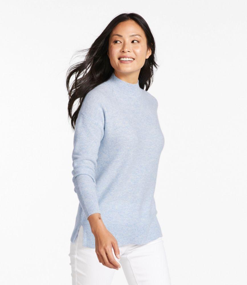 
                            Women's Respun Cashmere Sweater, Mockneck
                         Product Image