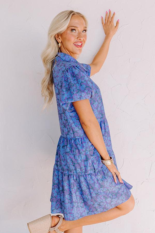 Ojai Afternoon Floral Mini Dress Product Image