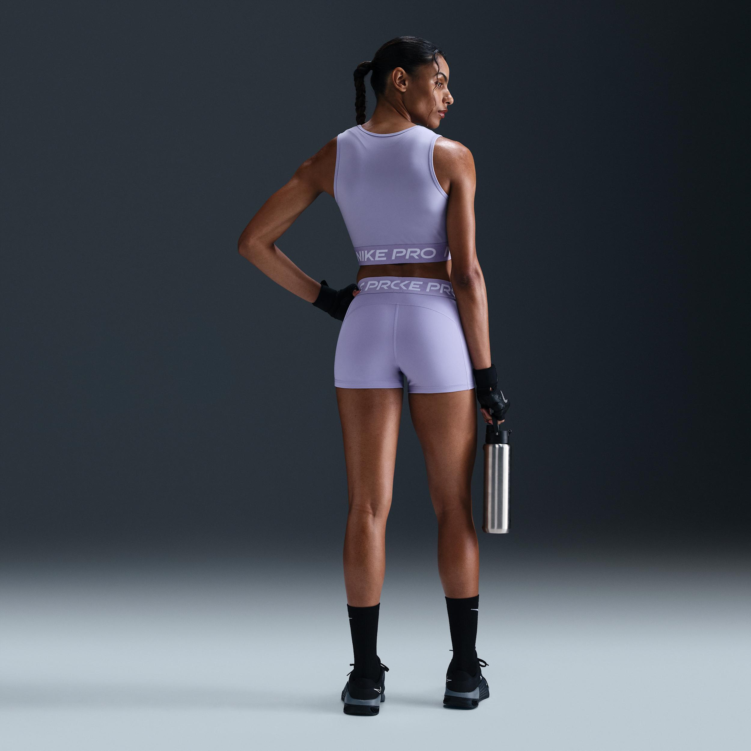 Nike Pro Women's Dri-FIT Cropped Tank Top Product Image