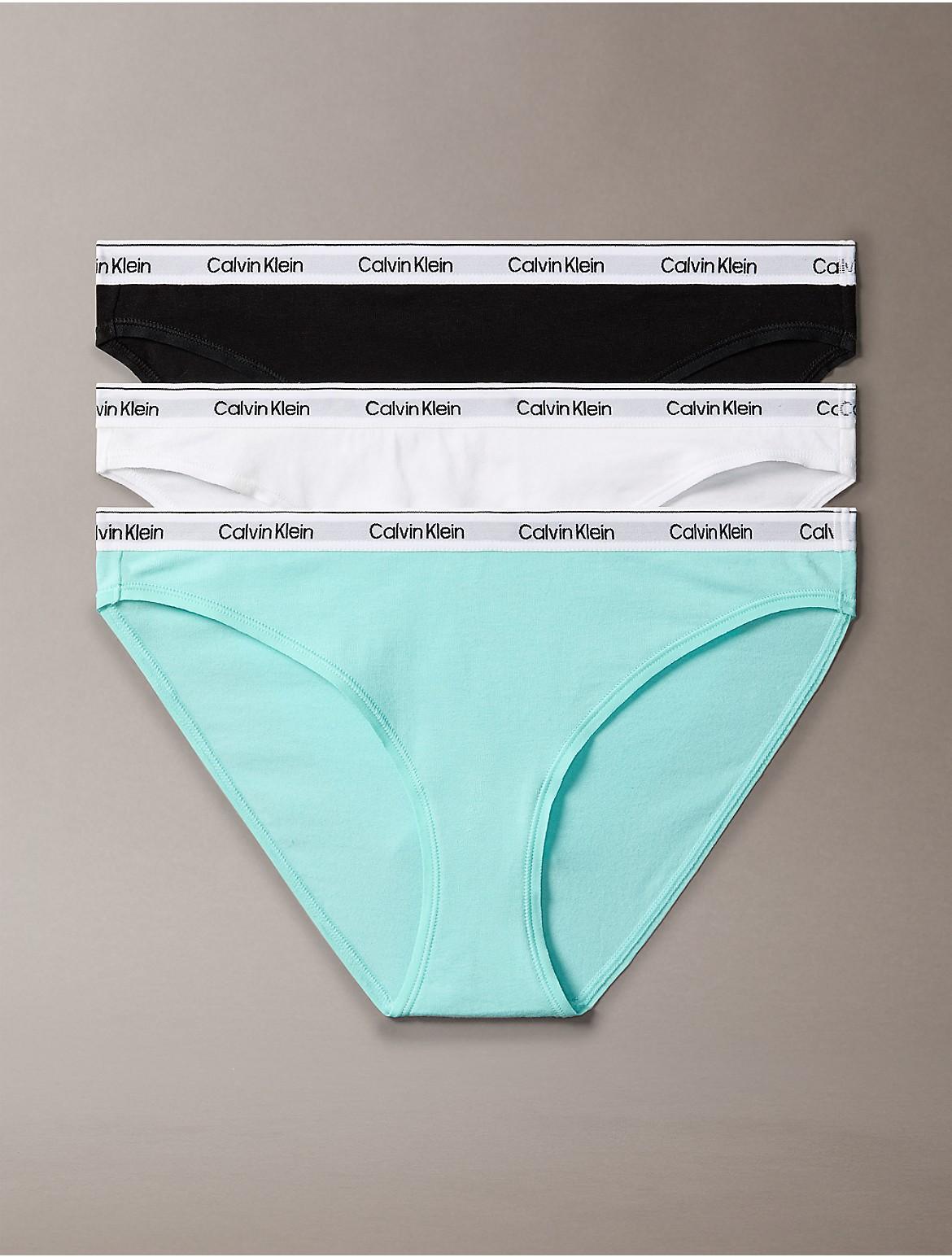 Calvin Klein Women's Modern Logo 3-Pack Bikini - Multi - S Product Image