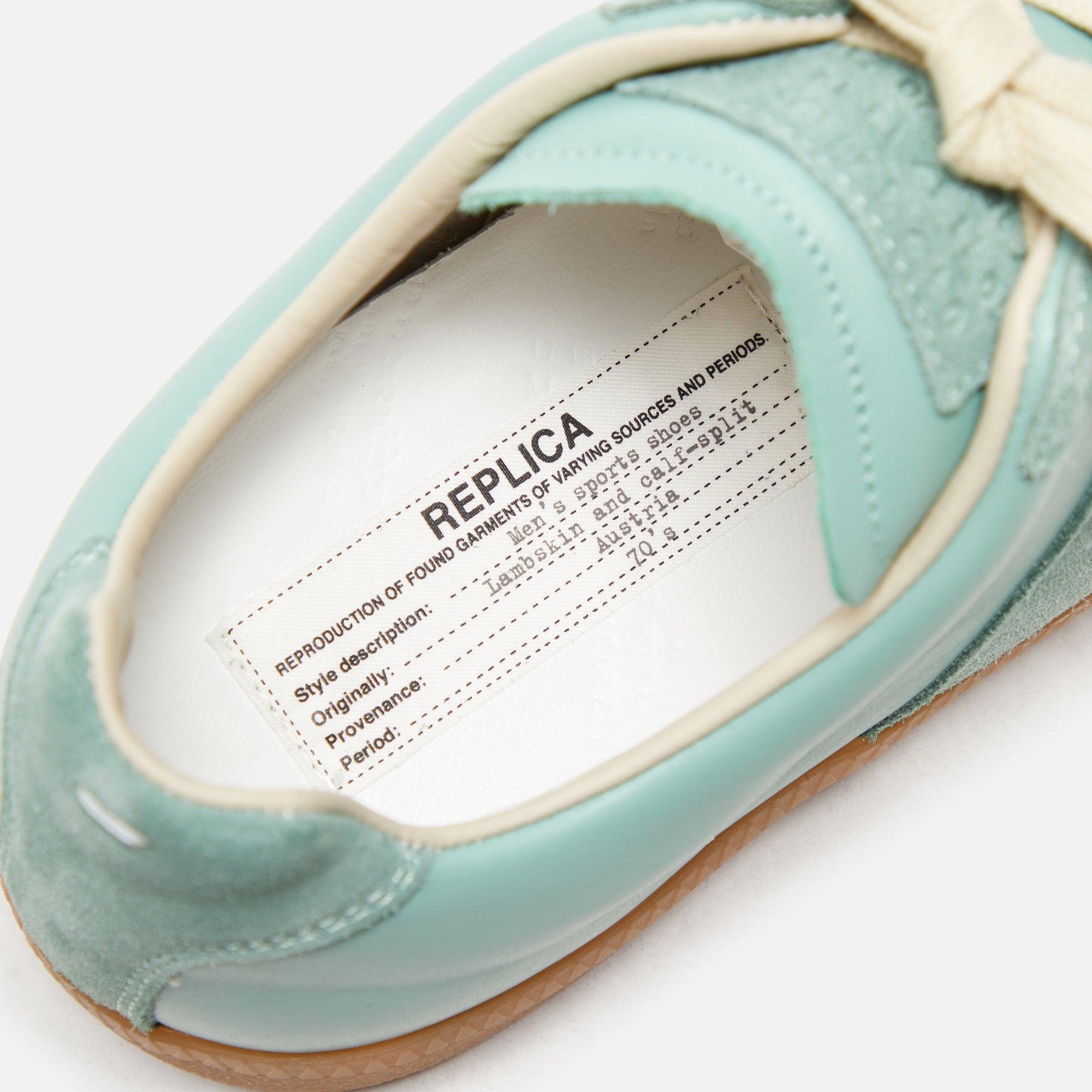 Maison Margiela Replica Sneakers - Vert D'Eau Male Product Image