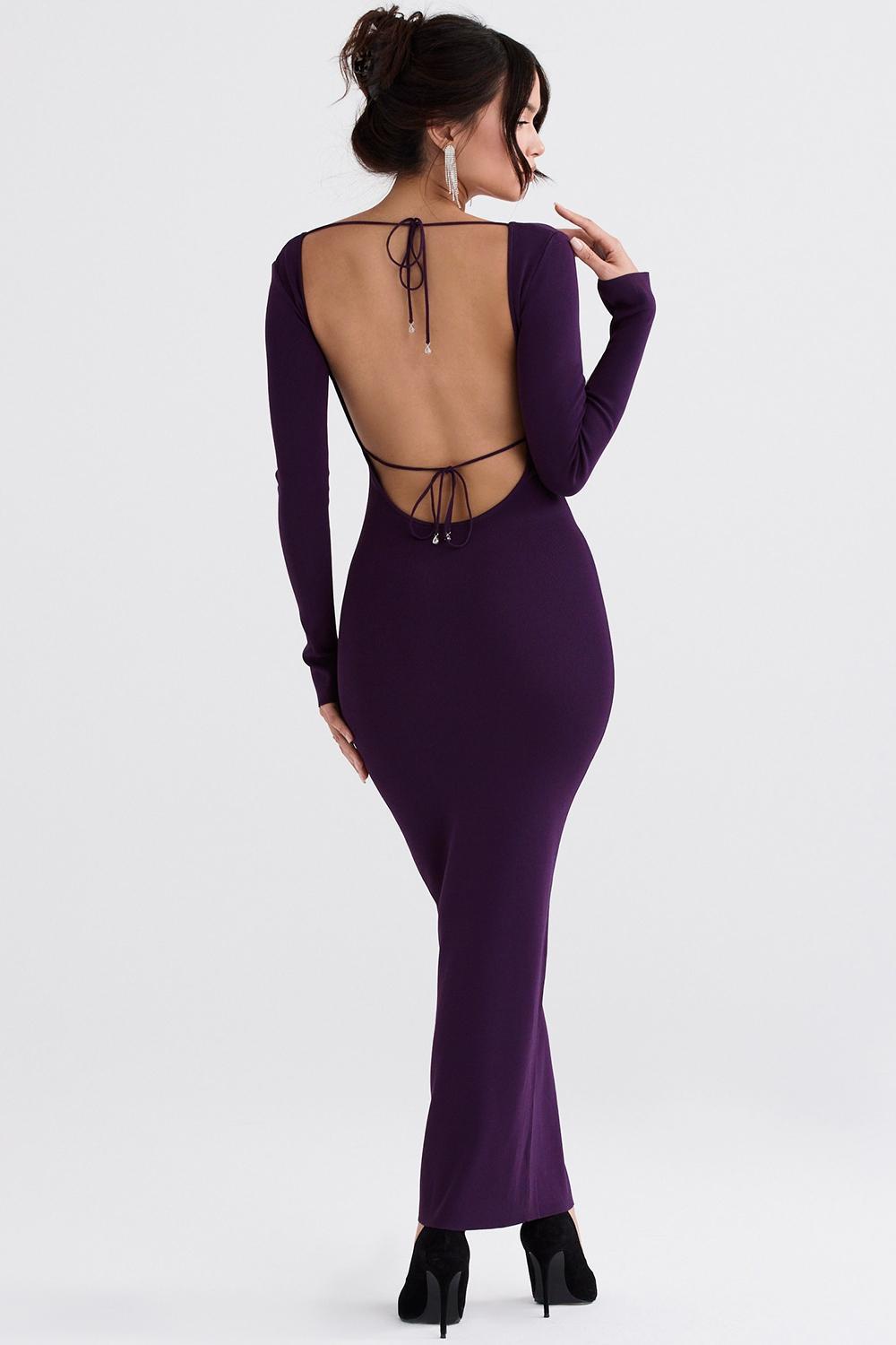 Teia Hot Pink Draped Corset Midi Dress Product Image