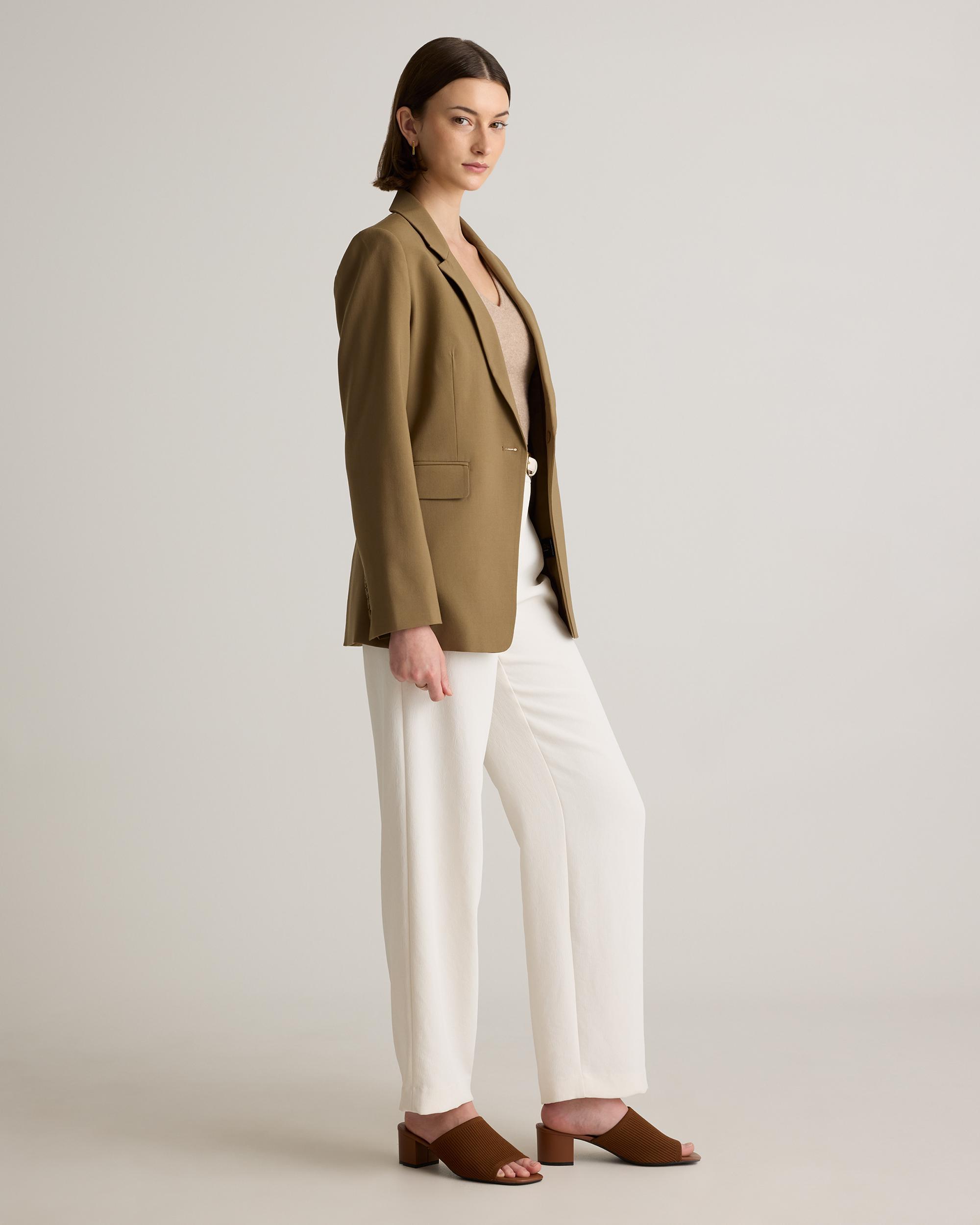 Quince | Women's Italian Wool Long Blazer Product Image