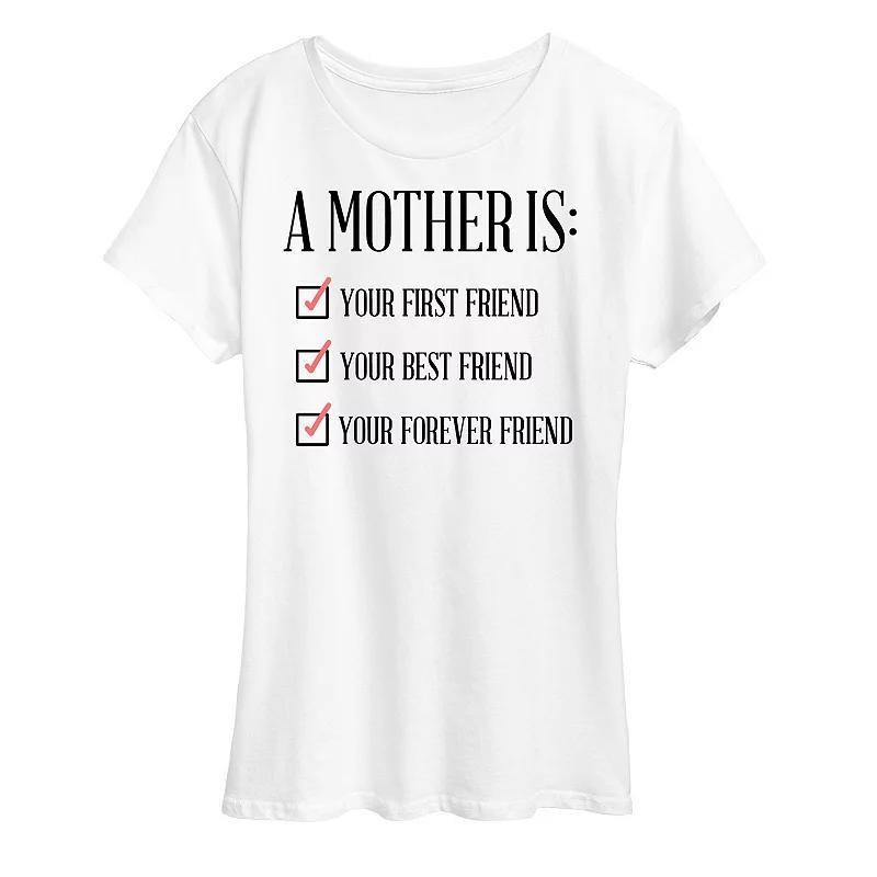 Womens A Mother Is Graphic Tee Product Image