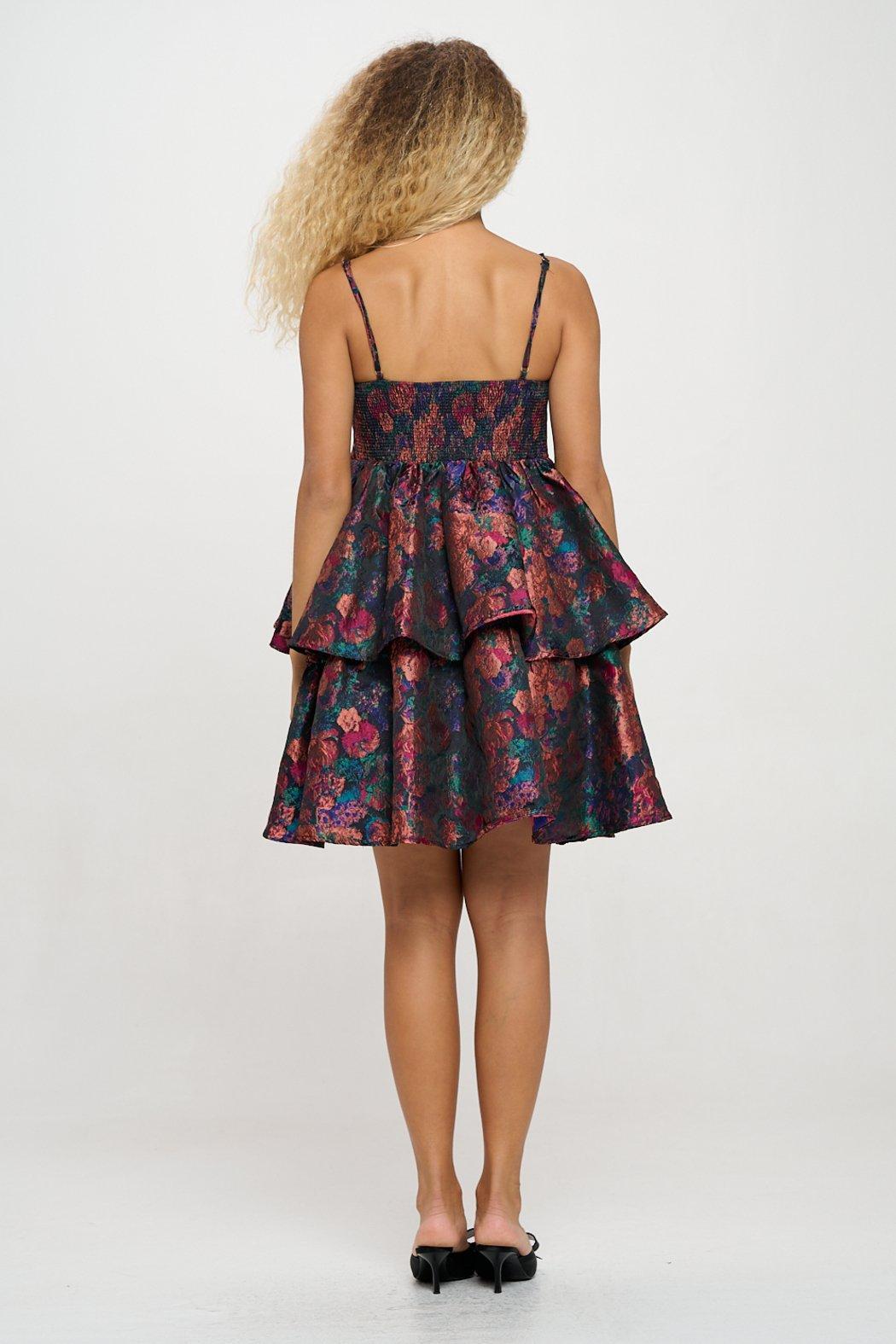 Multi Jacquard Tube Dress Product Image