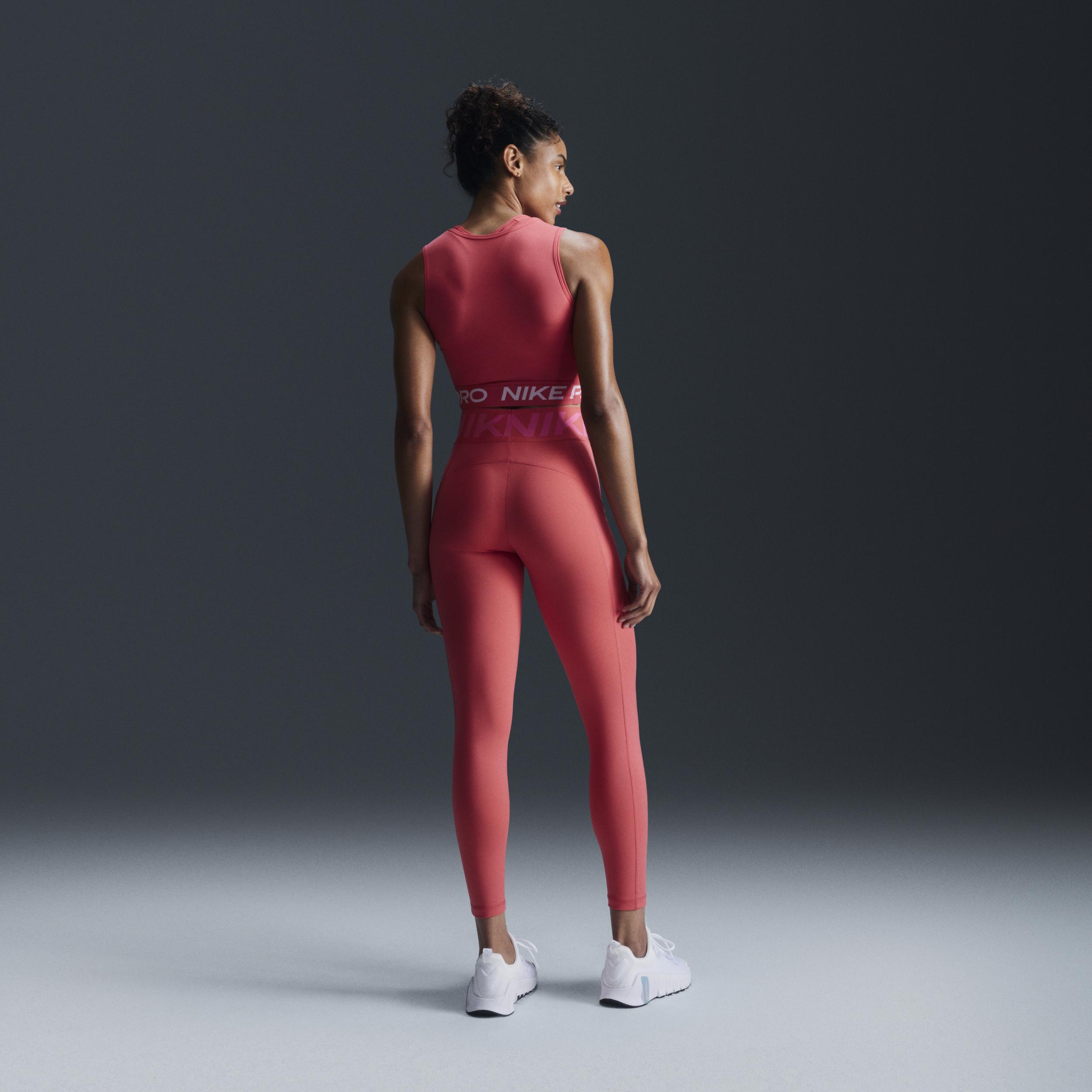 Womens Nike Pro Dri-FIT Cropped Tank Top Product Image