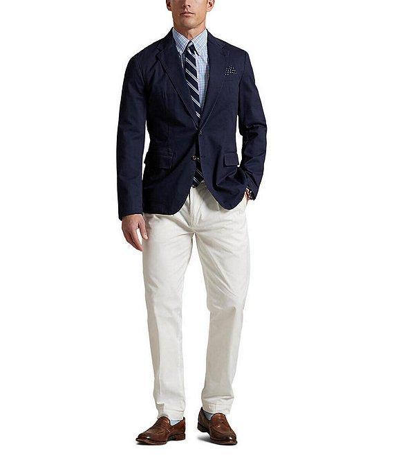 Polo Ralph Lauren Classic Fit Performance Stretch Twill Plaid Long Sleeve Woven Shirt Product Image