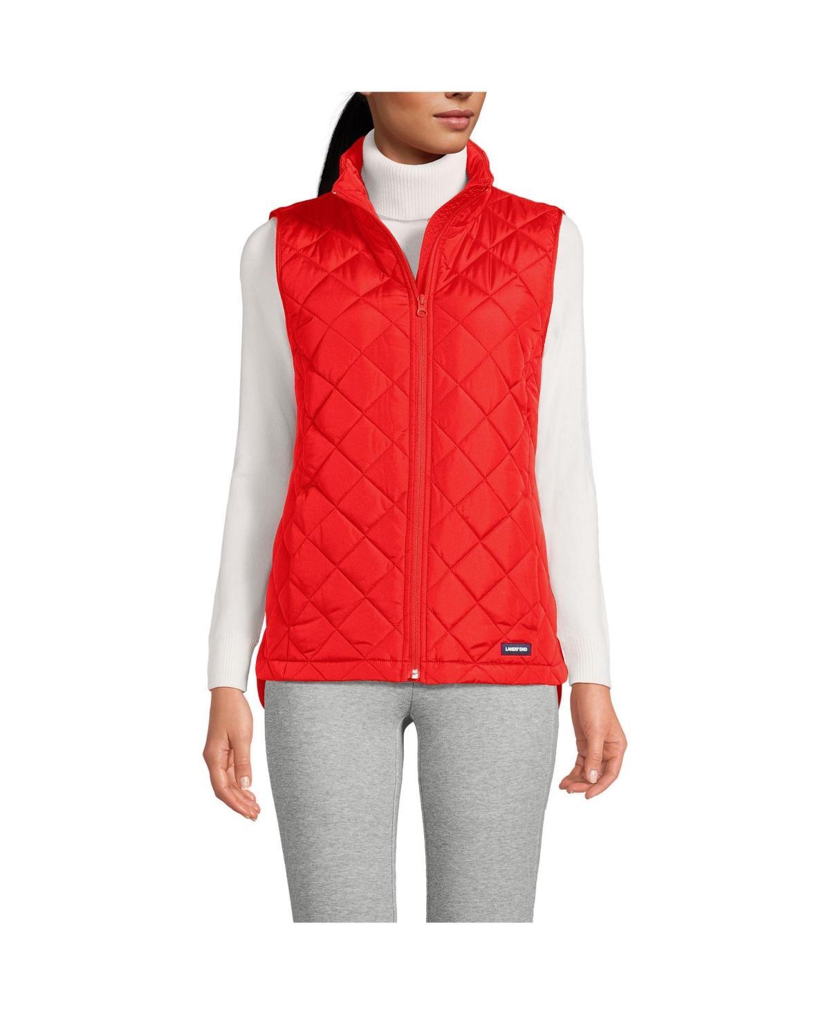 Women's Lands' End Insulated Vest, Size: XL, Subtle Blue Product Image