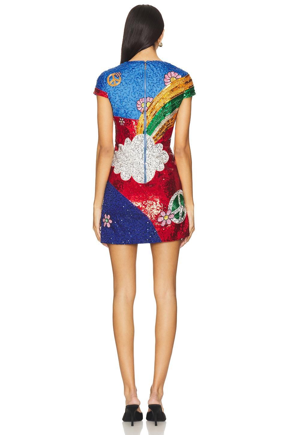 Clyde Shift Dress Alice + Olivia Product Image