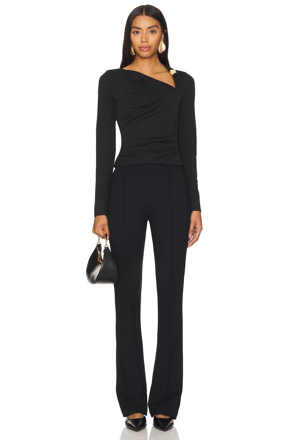 Ilara Asymmetrical Long Sleeve Top NICHOLAS Product Image