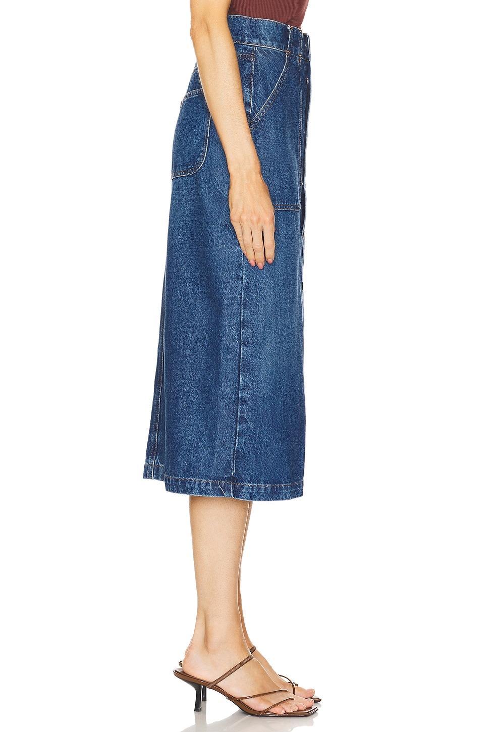 Modern Pocket Midi Skirt FRAME Product Image